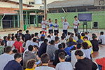 Escola Benedito Flores recebe do UNIESI informações sobre novembro azul