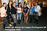Curso de Pedagogia visita o Museu da Língua Portuguesa e Pinacoteca Paulista