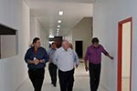 Deputado Barros Munhoz e Prefeito Jose Natalino  Paganini visitam novo campus do UNIESI 