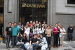 Visita dos alunos do Instituto de Ensino Superior a Bovespa-SP