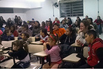 Curso de Pedagogia  realiza Contação de Historia para crianças