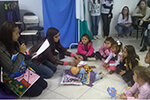Curso de Pedagogia  realiza Contação de Historia para crianças