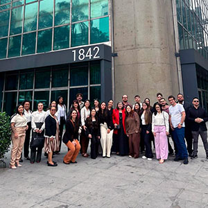 Alunos de Direito do UNIESI visitam o Tribunal Regional Federal, em São Paulo